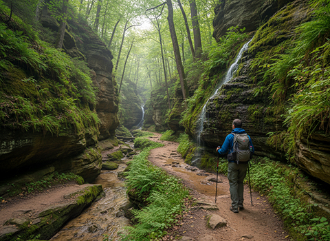  Matthiessen State Park Trail